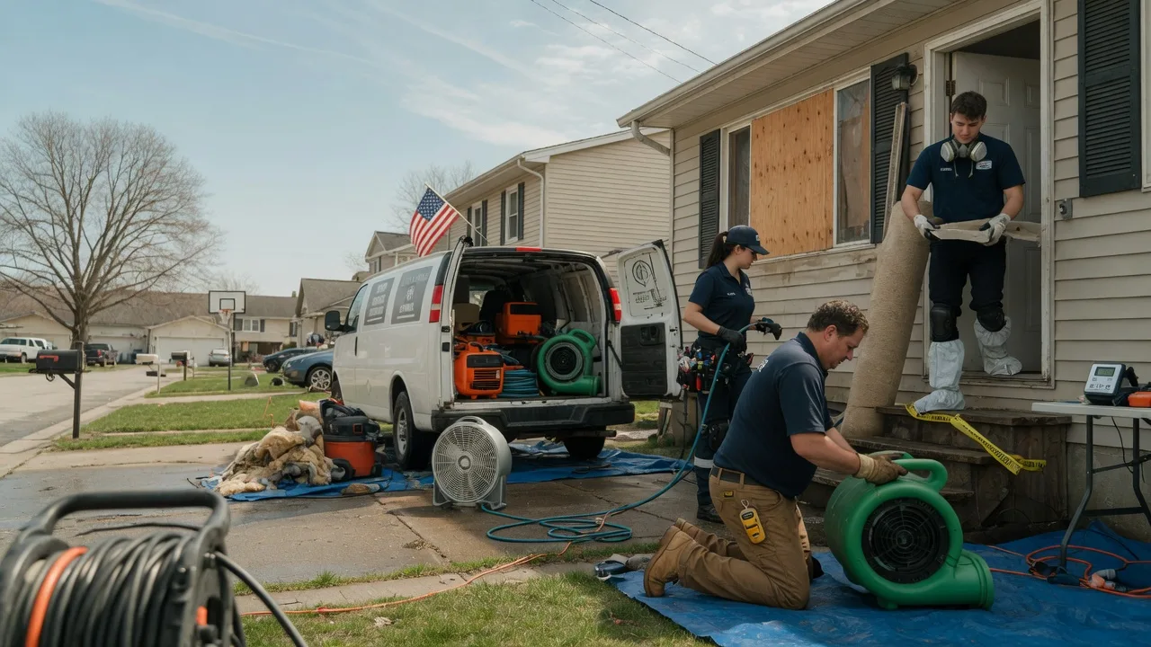 Water Damage Restoration in Revillo, SD near me